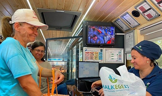 Atça'da Mobil Halk Ege Et'e Yoğun İlgi