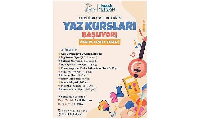 Başkan Yetişkin; "Seferihisar'da önceliğimiz çocuklarımız"