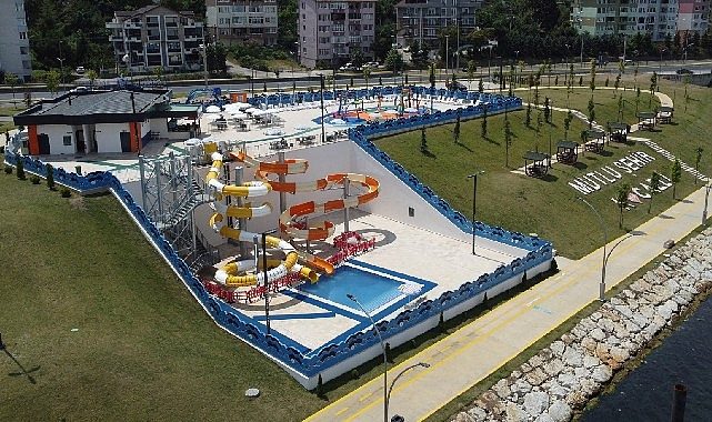 Değirmendere Aquapark yeni sezona 'merhaba' dedi