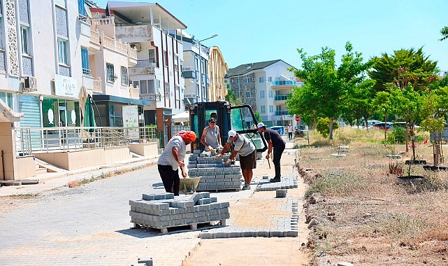 Didim Belediyesi'nden Efeler ve Yeni Mahalle'de Yol Bakım ve Onarım Çalışması