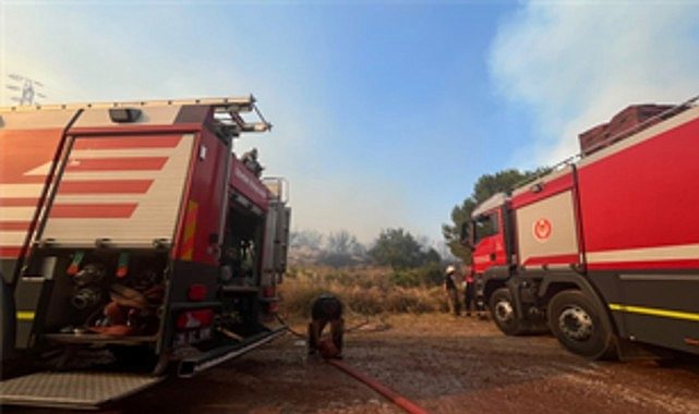 Ekipler sabaha kadar kesintisiz mücadele verdi