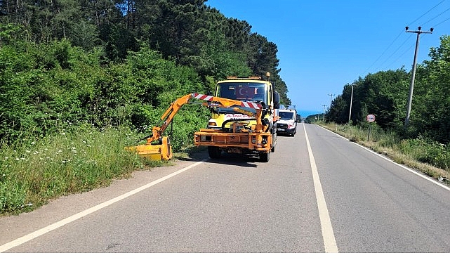 Kandıra'da yollar yaz sezonuna hazırlanıyor