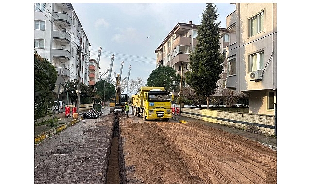 Körfez Mimar Sinan Mahallesi'nde Altyapı Çalışmalarında Sona Yaklaşıldı