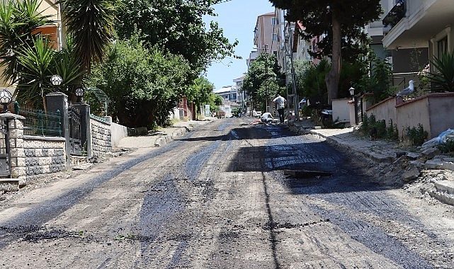 Maltepe'de Yollar Yenileniyor