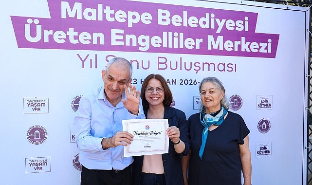Üreten Engelliler Merkezi yeni mezunlarını verdi
