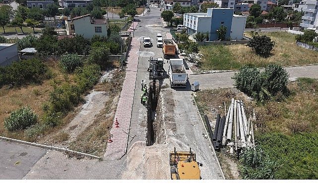 Ahmet Bedevi Mahallesi'nde Yağmur Suyu Hattı Yenileniyor