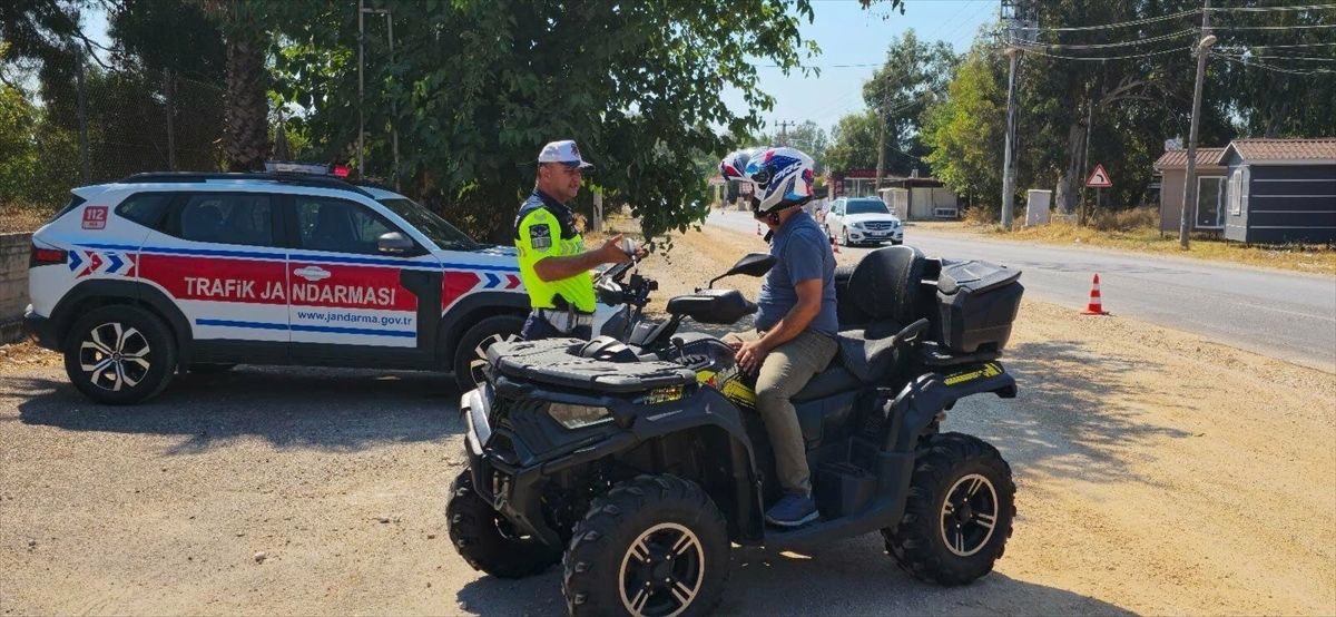 Antalya'da bir haftada 4 bin 680 motosiklet denetlendi, 410 sürücüye ceza yazıldı