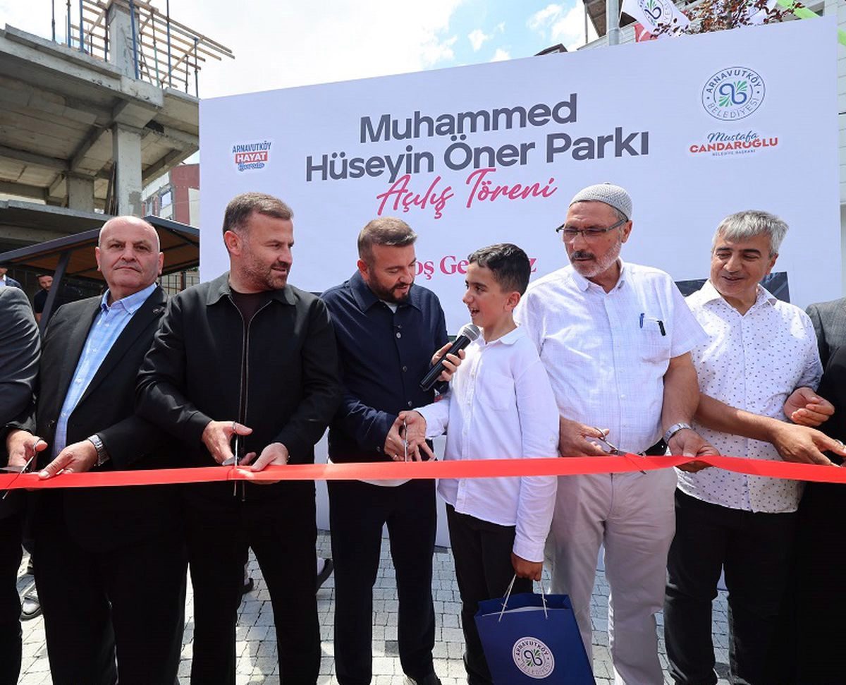 Arnavutköy'de zihinsel engelli Muhammet'in park hayali gerçek oldu