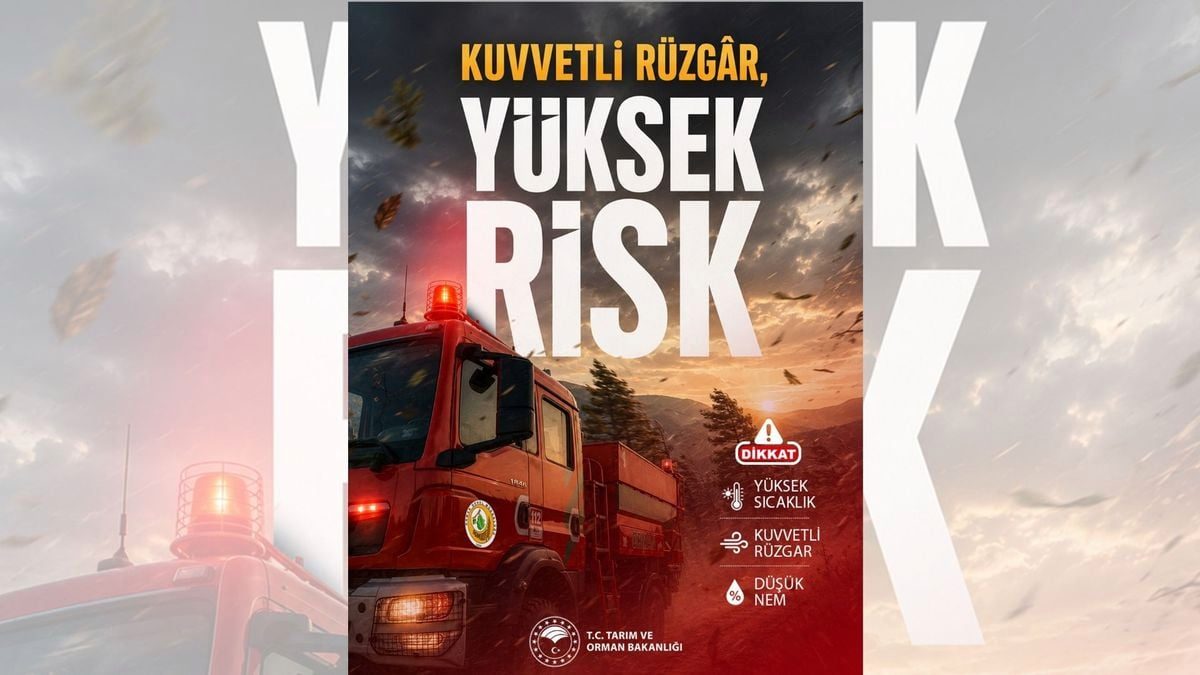 Bakan Yumaklı'dan yurttaşlara "rüzgar ve fırtına" uyarısı