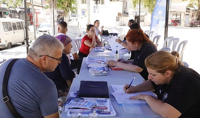 Başkan Çerçioğlu Ağız ve Diş Sağlığı Hizmetlerini Aydın'ın Dört Bir Yanında Vatandaşlarla Buluşturmaya Devam Ediyor