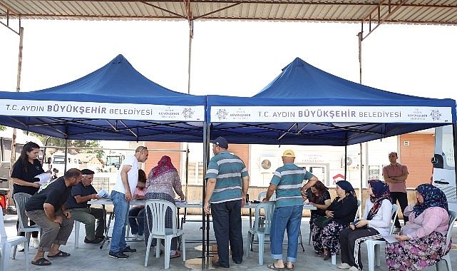 Başkan Çerçioğlu Aydın'ın Dört Bir Yanında Ağız ve Diş Sağlığı Hizmetlerini Vatandaşlara Ulaştırıyor