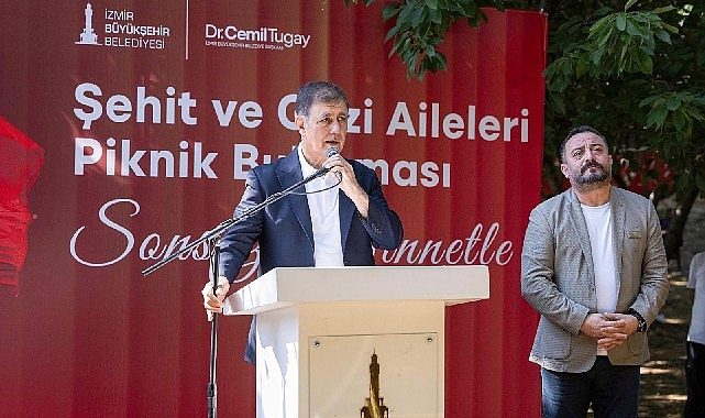 Başkan Tugay, şehit aileleri ve gazilerle buluştu "Ne yaparsak yapalım hakkınız ödenmez"