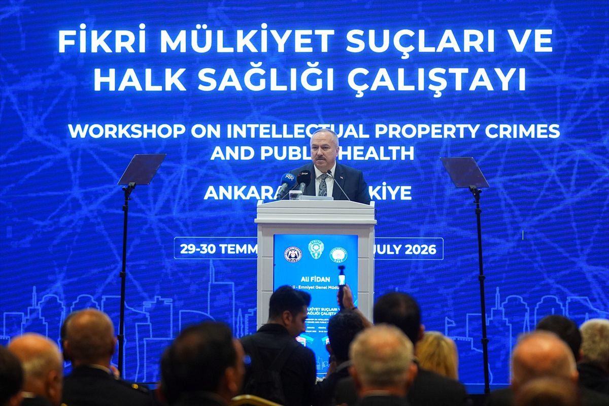Başkentte "Fikri Mülkiyet Suçları ve Halk Sağlığı Çalıştayı" başladı