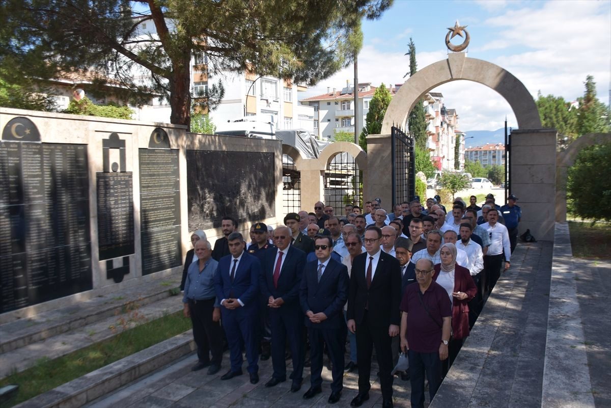 Boyabat'ta 15 Temmuz anma programı düzenlendi