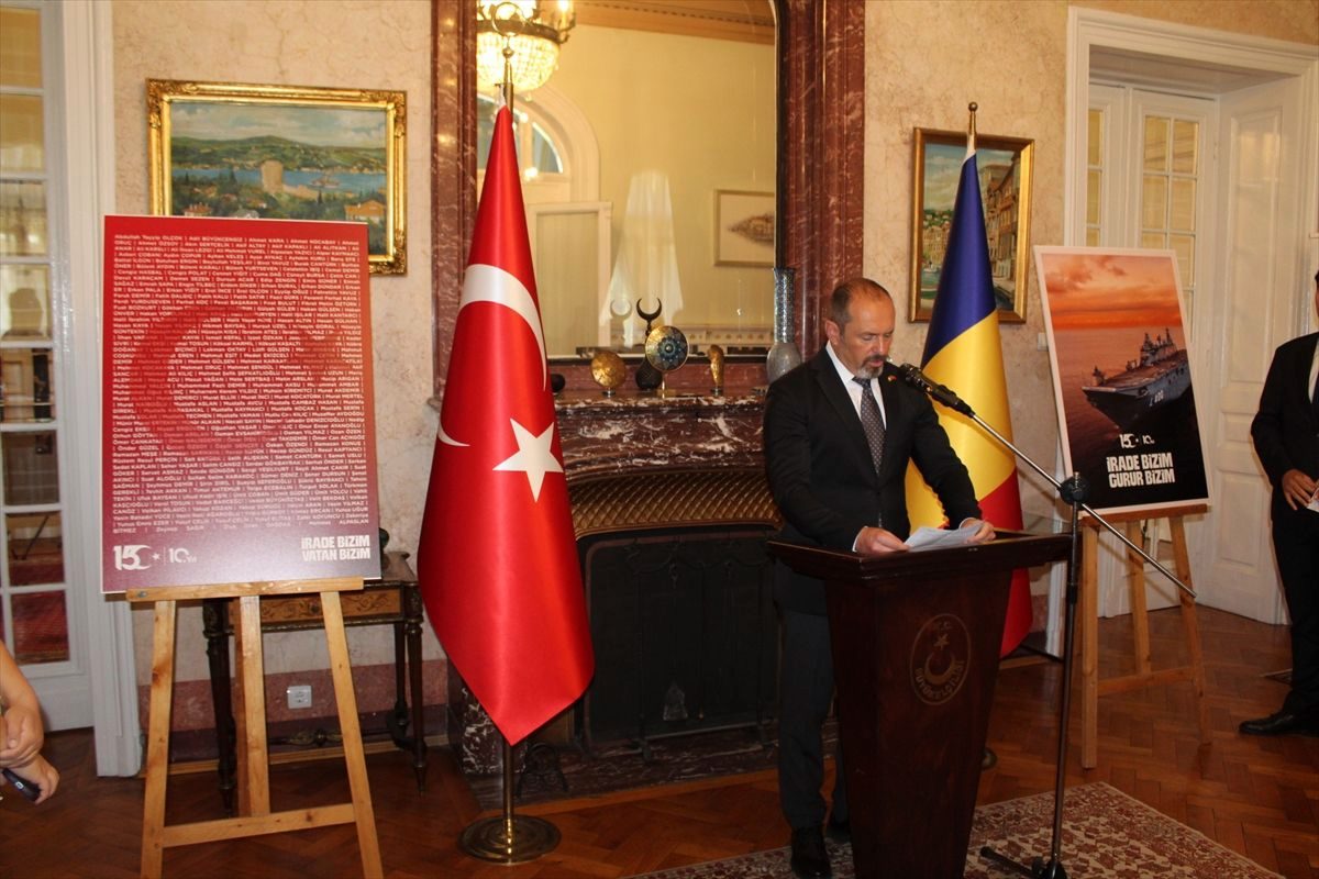 Bükreş'te 15 Temmuz Demokrasi ve Milli Birlik Günü Anma Programı