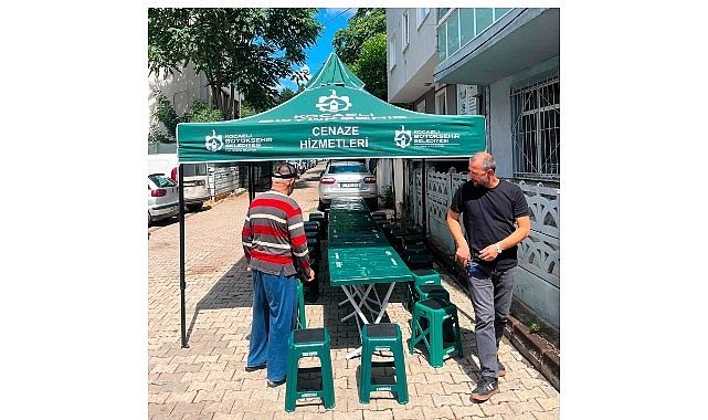 Büyükşehir'den acıyı paylaşan yükü hafifleten hizmet