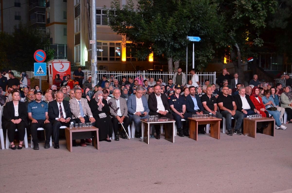 Çankırı'da 15 Temmuz anma etkinlikleri