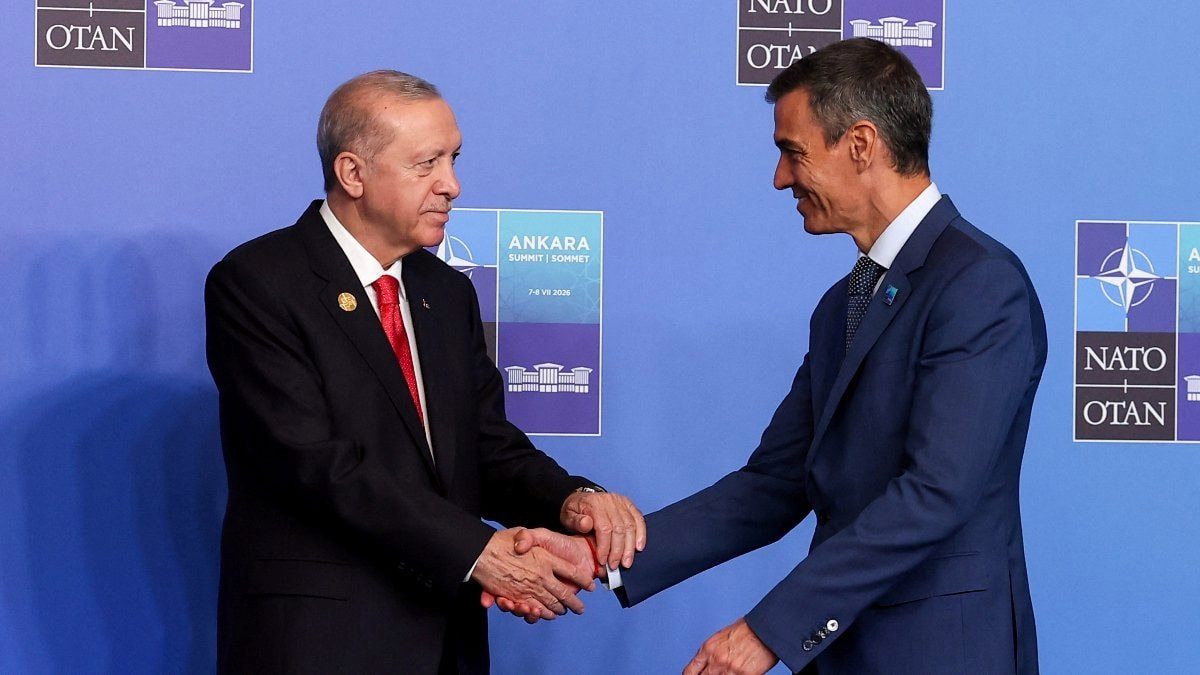 Cumhurbaşkanı Erdoğan Pedro Sanchez ile görüştü