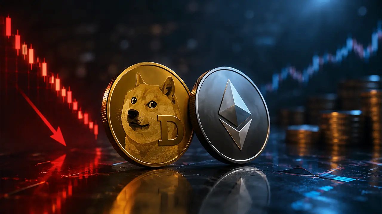 Dogecoin ve Ethereum haftalık yükseliş sonrası geri çekildi