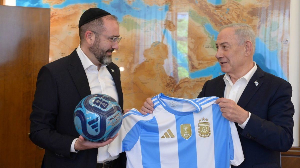 Dünya Kupası finali öncesi Netanyahu'dan Arjantin'e destek mesajı