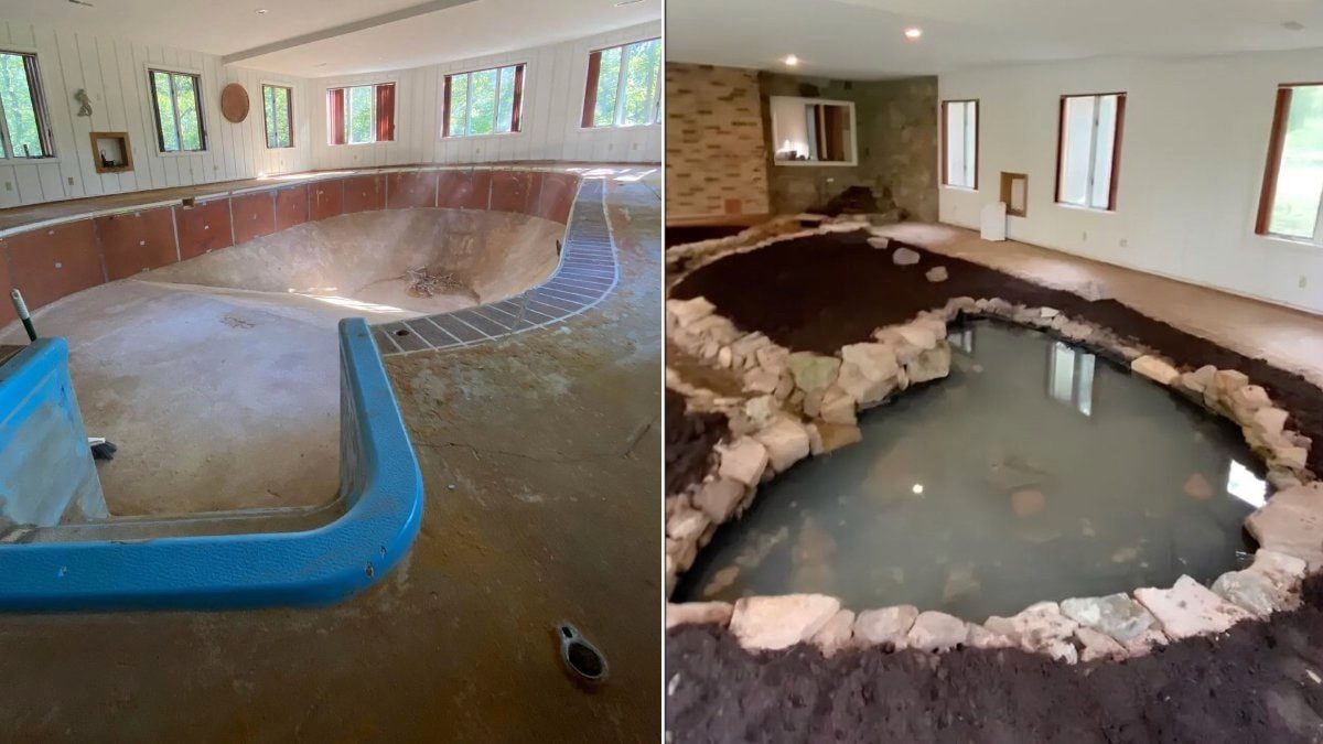 Eski evi satın aldı, zemini sökünce gördüklerine inanamadı