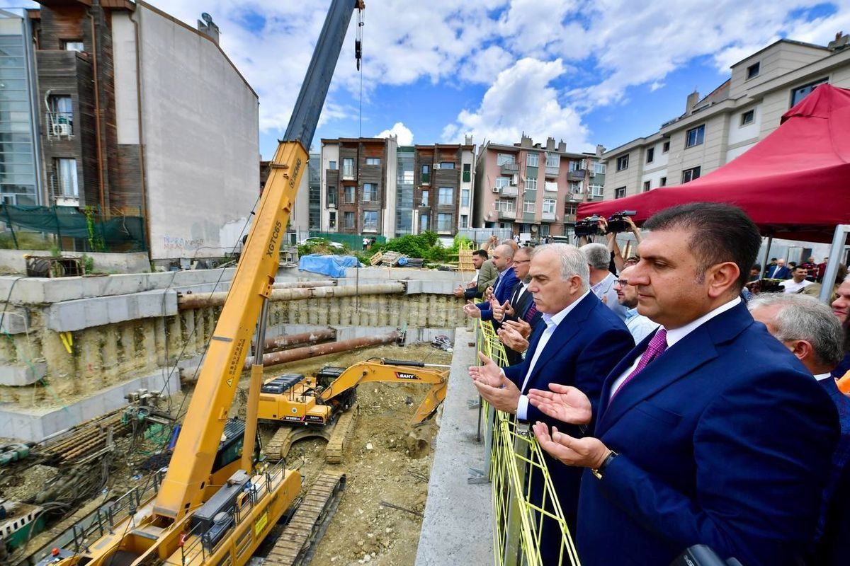 Fatih'te Neslişah Sultan İlkokulu'nun Temeli Atıldı