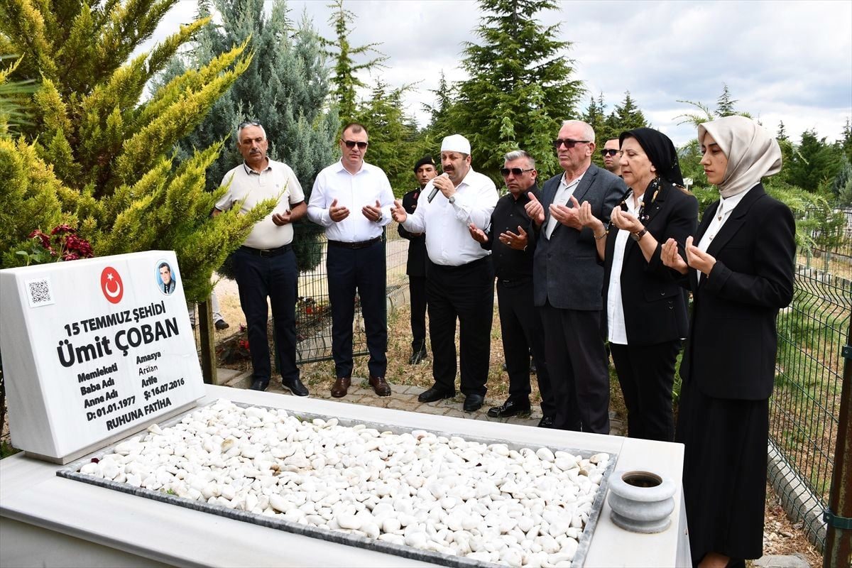 FETÖ'nün 15 Temmuz darbe girişiminde şehit olan Ümit Çoban, Amasya'da anıldı