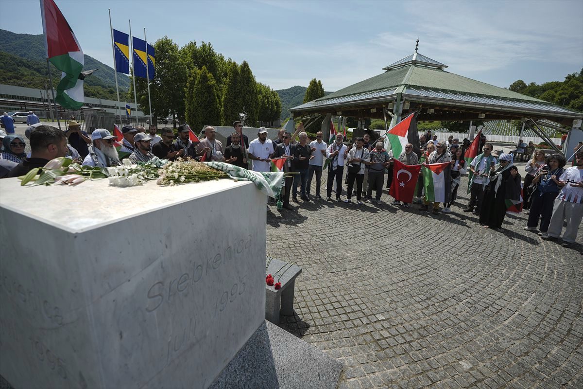 Filistin Konvoyu Srebrenitsa'da