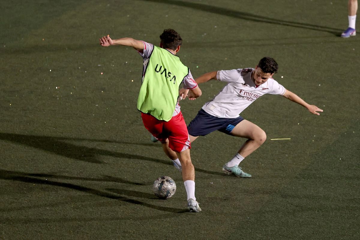 Filistin'de Futbol 3 Yıl Sonra Yeniden Yeşil Sahalara Dönüyor