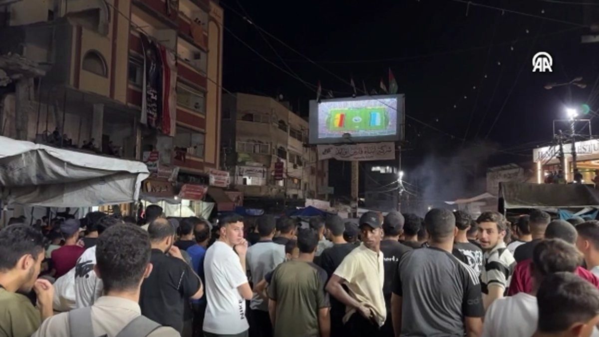 Gazze'de İspanya'nın Dünya Kupası zaferi kutlandı