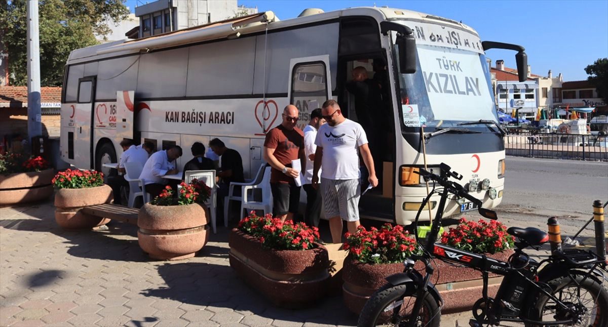 Gelibolu'da kan bağışı kampanyası düzenlendi