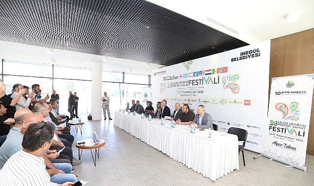 İnegöl'de 39. Uluslararası Kültür Sanat Festivali Başlıyor