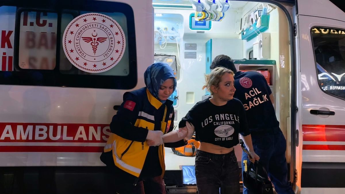İnegöl'de zincirleme kaza: 5 yaralı