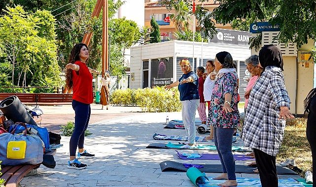Kadın Danışma Merkezi'nde sabah sporu