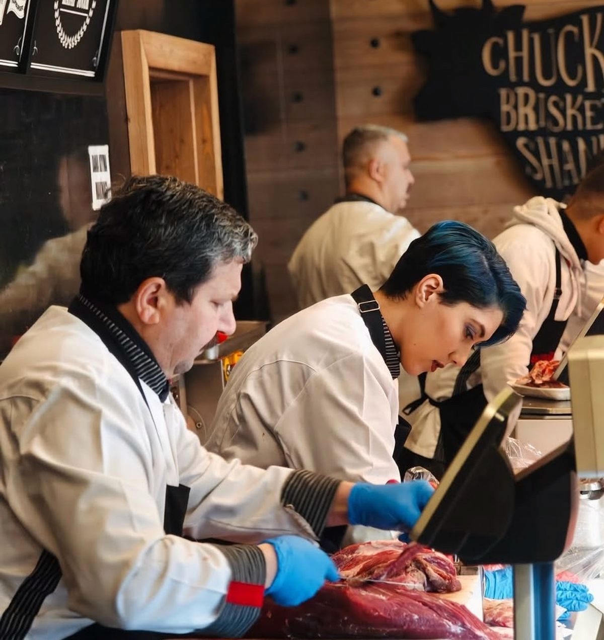 Kasaplığa başlayınca veganlığı bıraktı
