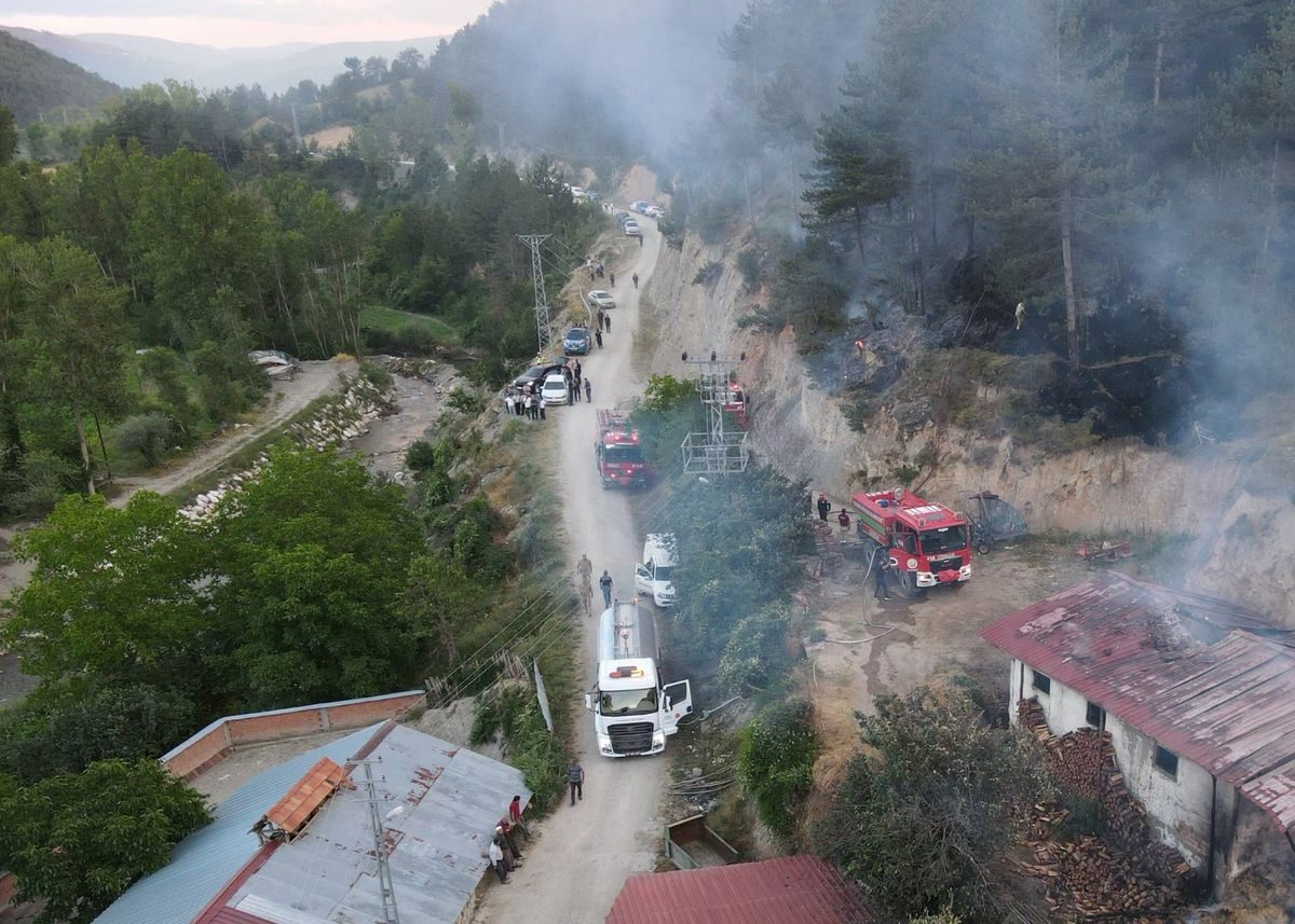 Kastamonu'da 6 hektar orman yandı