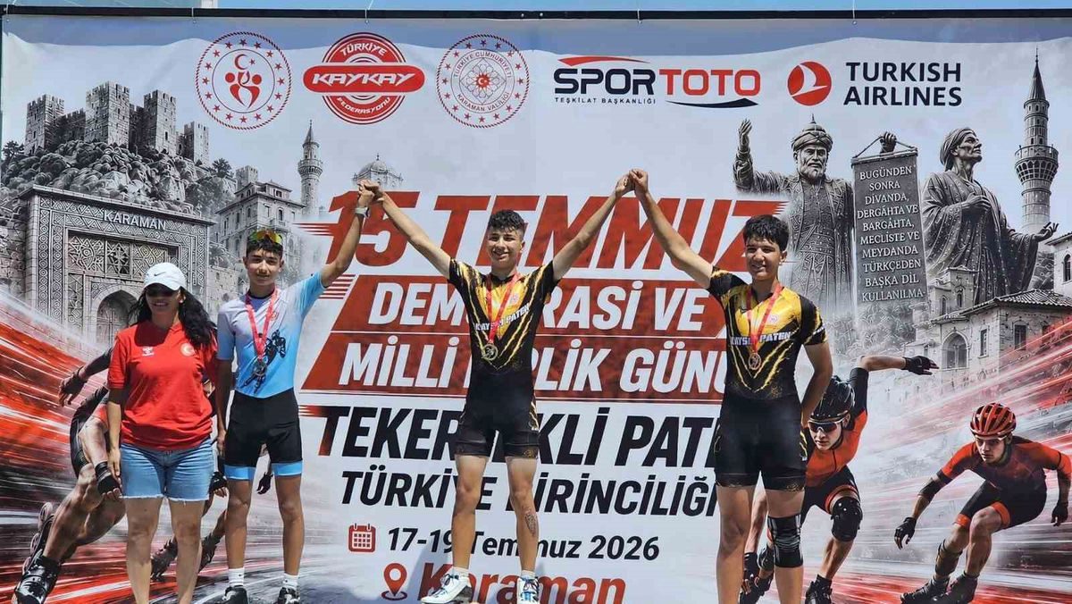 Kayserili patencilerden Karaman’da 7 madalya