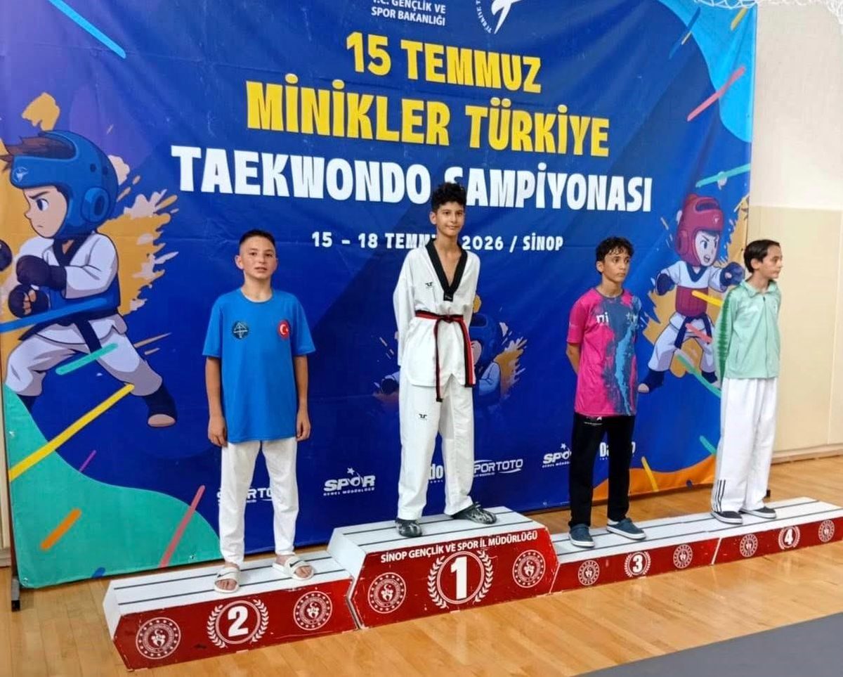 Kayserili sporculardan Türkiye Şampiyonası'nda çifte madalya