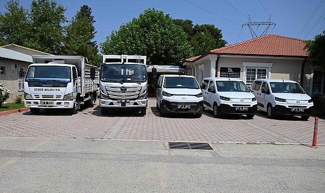 Kemer Belediyesi araç filosunu güçlendirmeye devam ediyor