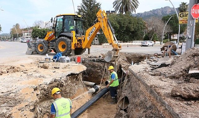 Kemer'in içmesuyu ve kanalizasyon altyapısı yenileniyor