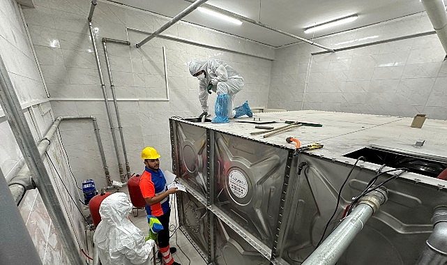 KOSKİ'den Uyarı: Hastalık Riski Oluşmaması İçin Su Depoları Düzenli Temizlenmeli!