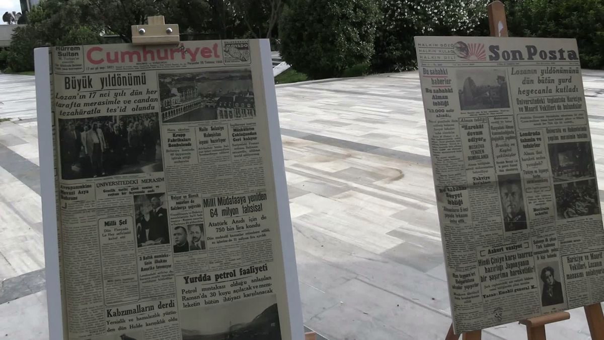 Lozan’ın 103. yılı İnönü Parkı'nda kutlandı