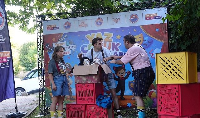 Maltepe'de yaz çocuk tiyatroları her mahallede