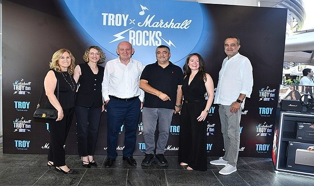 'Marshall Troy'dan Alınır' Lansmanı, Troy ve Marshall iş birliği ile Kanyon'da düzenlenen özel davetle tanıtıldı