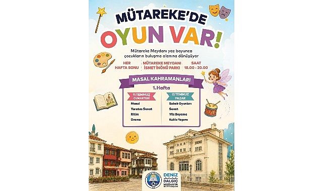 Mudanya'da Meydan Çocukların