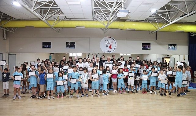 Nilüfer'de sertifika heyecanı
