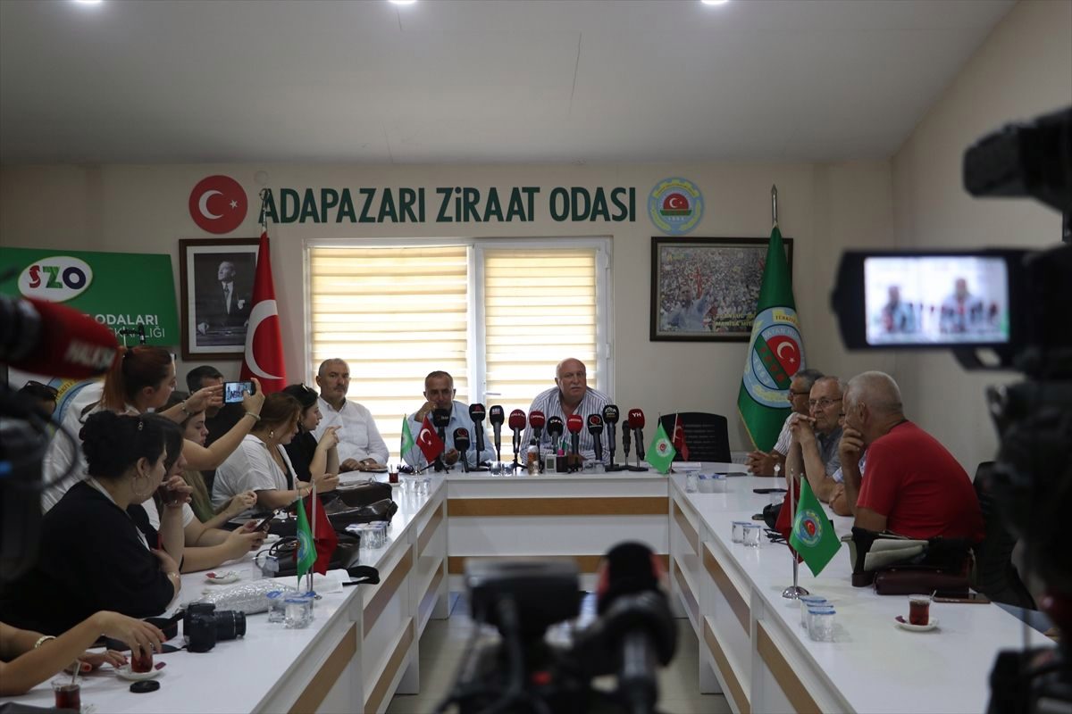 Sakarya Ziraat Odaları İl Koordinasyon Kurulu Başkanı Bayraktar, basın toplantısında konuştu Açıklaması