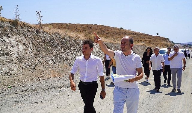 Seferihisar'ın ulaşımına nefes aldıracak "Çevre Yolu" için sahada ortak inceleme