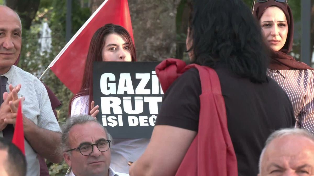 Şehit erlerin aileleri ve gazilerin Güvenpark'taki oturma eylemi 17'nci gününde devam ediyor