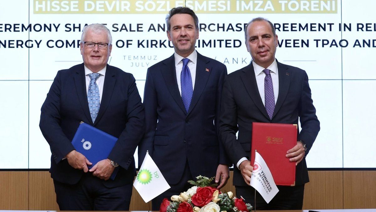 TPAO'dan tarihi ortaklık: Kerkük petrolünün yüzde 15'i satın alındı